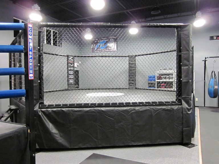 MMA Cage at Plus One Defense Systems, West Hartford, CT