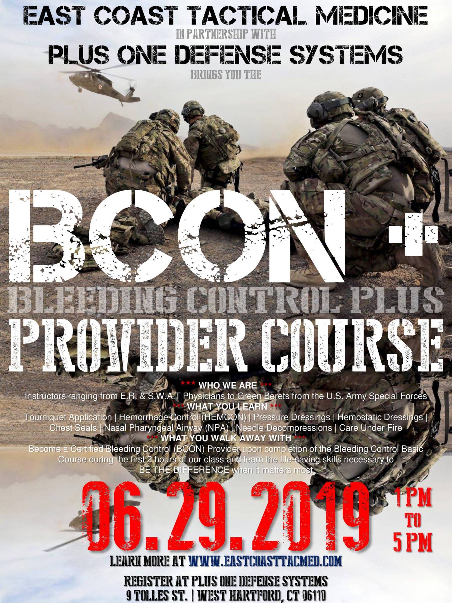 Tactical Medical BCON+ Course