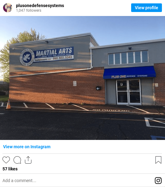 Jonathan Meadows plus one defense systems west hartford fitness