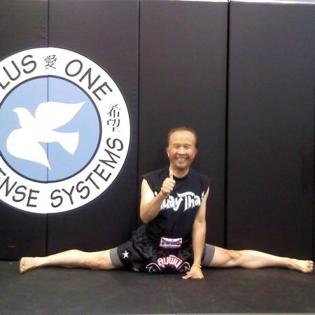 Ajarn Nelson Kickboxing instructor at Plus One Defense Systems